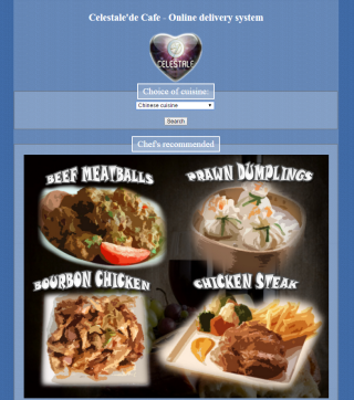 Online delivery system
